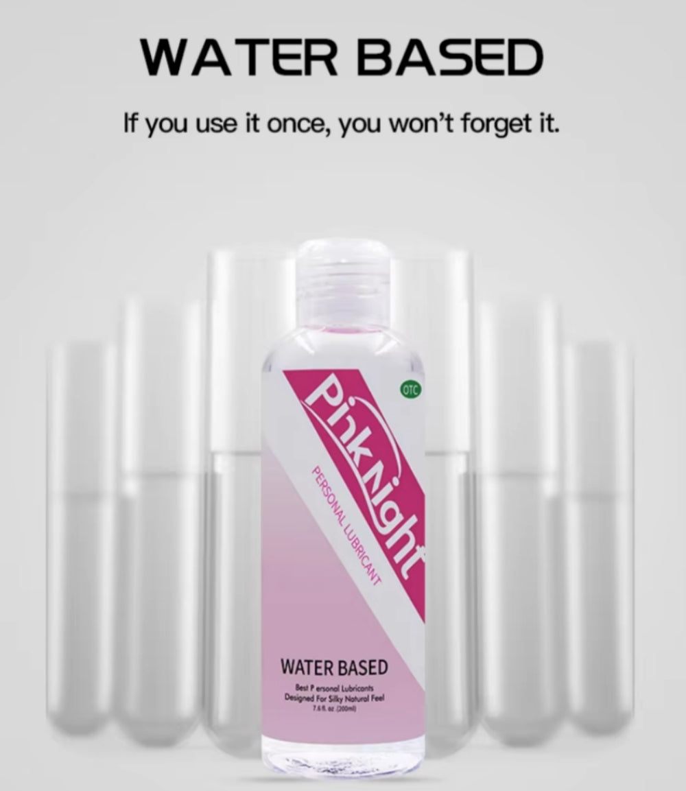 Pinknight Water-based Personal Lube 200ML 6.76 Fl Oz For Sex