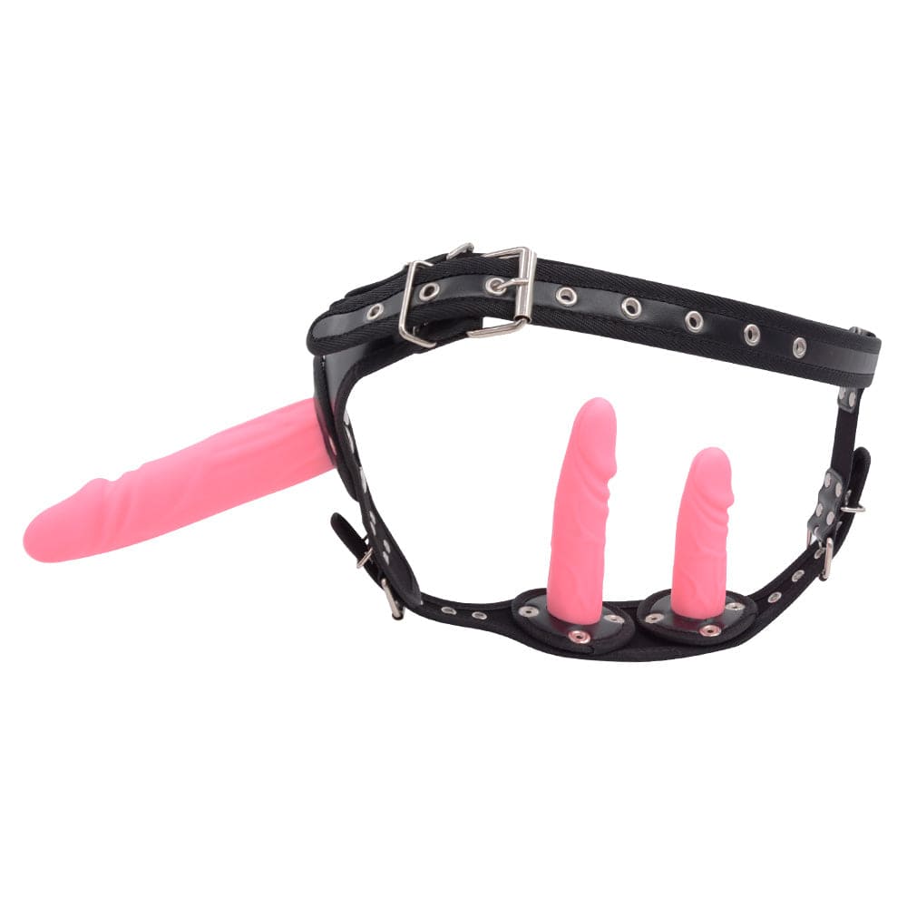 Wearable Removable Silicone G-Spot Stimulating Penis Dildo