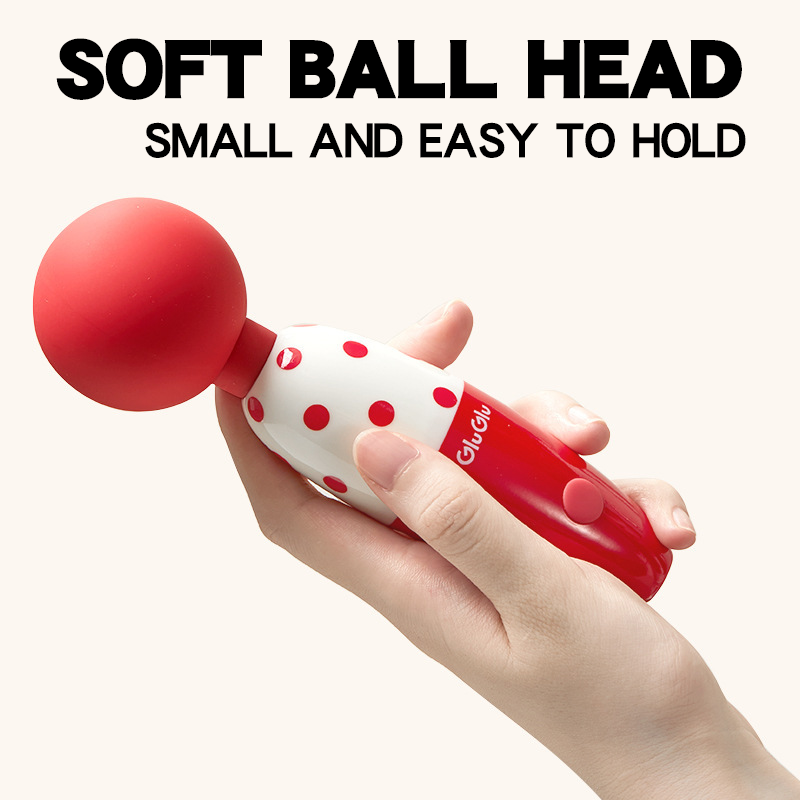 GLUGLU Fat Radish Polka Dot Masturbation Vibration Massager