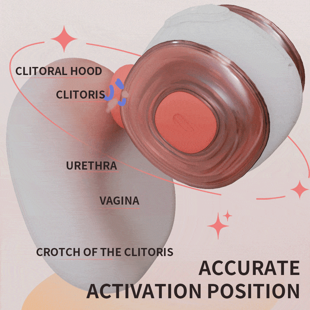 Pressure Sensitive Suction Clitoral Stimulation Vibrator