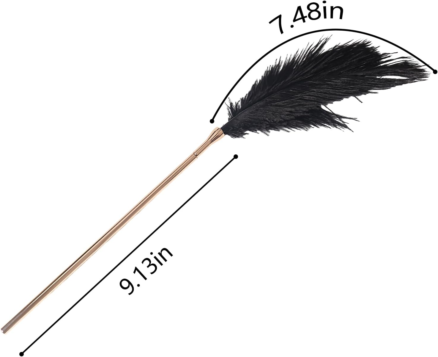 SM Feather Tickler with Metal Handle Role Play