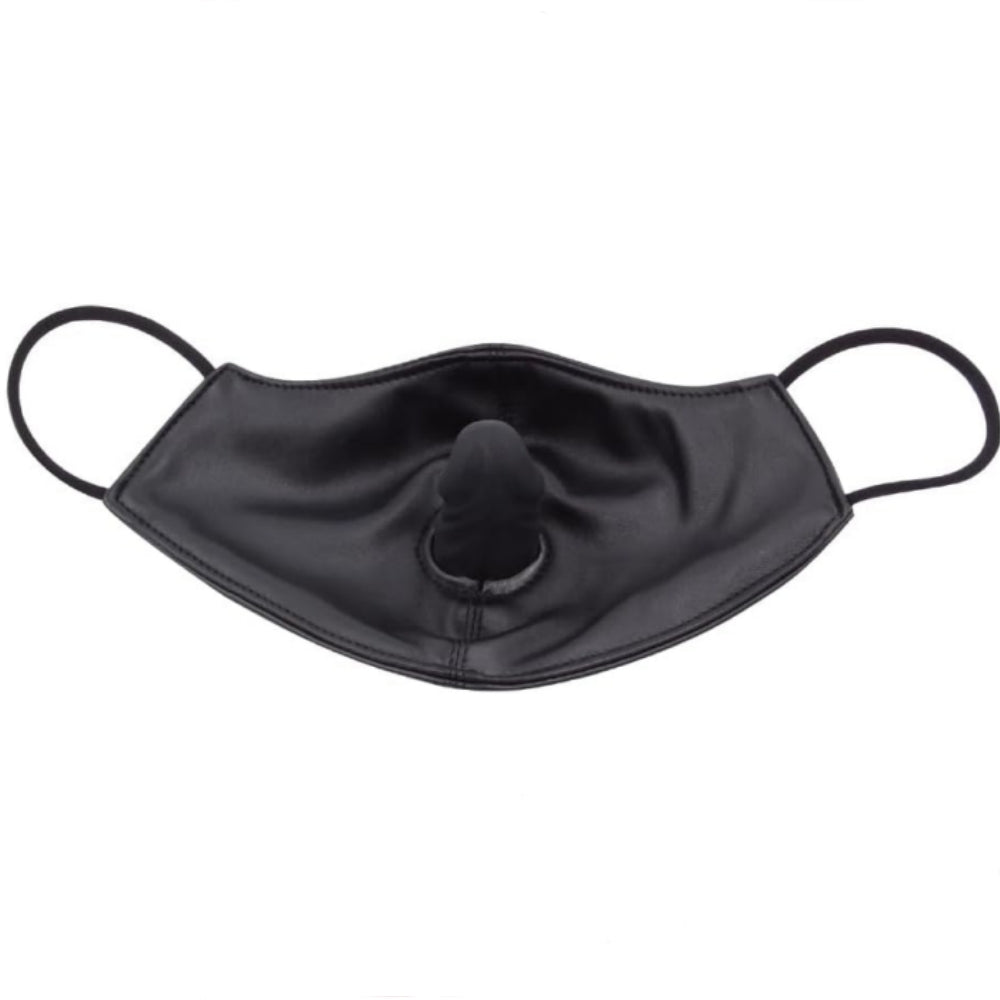 BDSM Silicone Realistic Dildo Mask Ball Gag