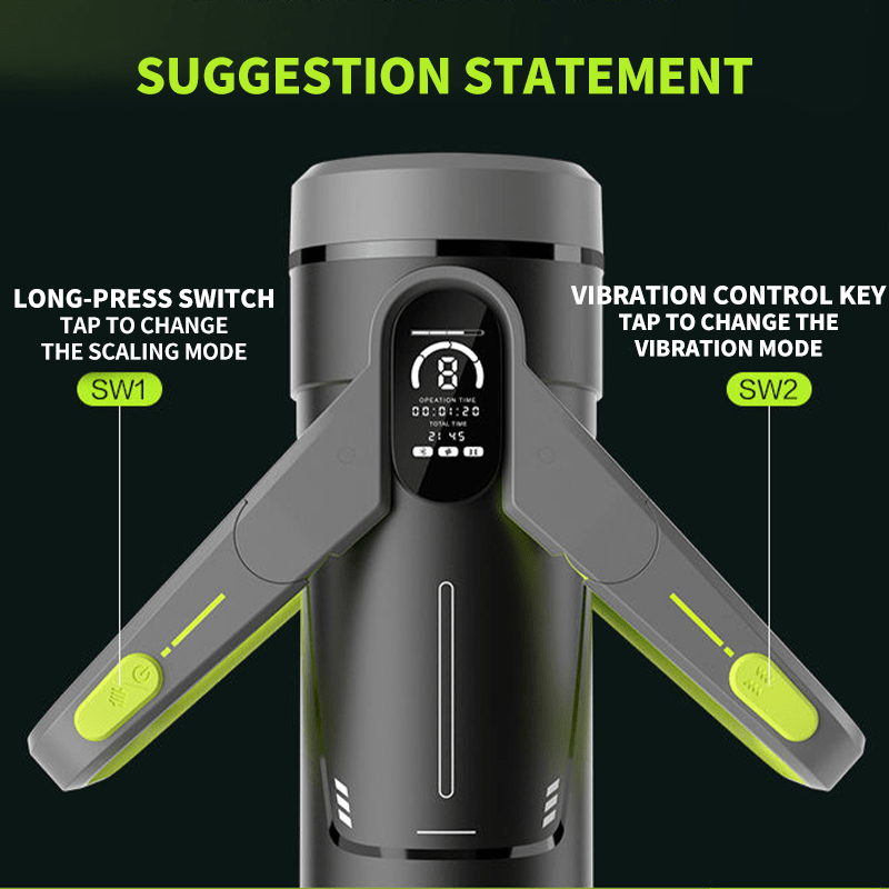 Automatic Male Masturbator Sex Toys for Men - Male Sex Toy with 9 Thrusting Powered by Tryfun