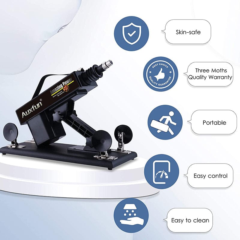 Automatic Sex Machine Sex Toys Love Machine Device Gun with 6 Attachments