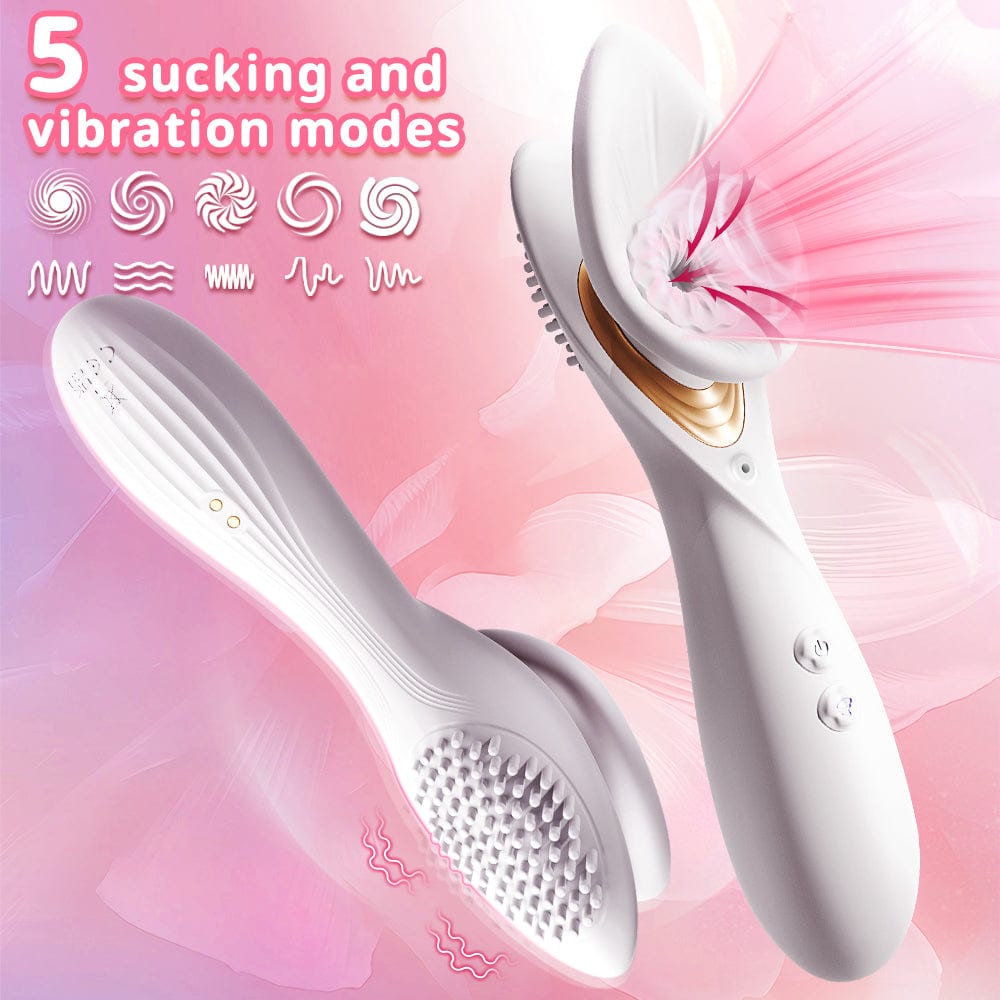 ScentWave 5 Suction 5 Vibration Clitoral Stimulation Vibrator