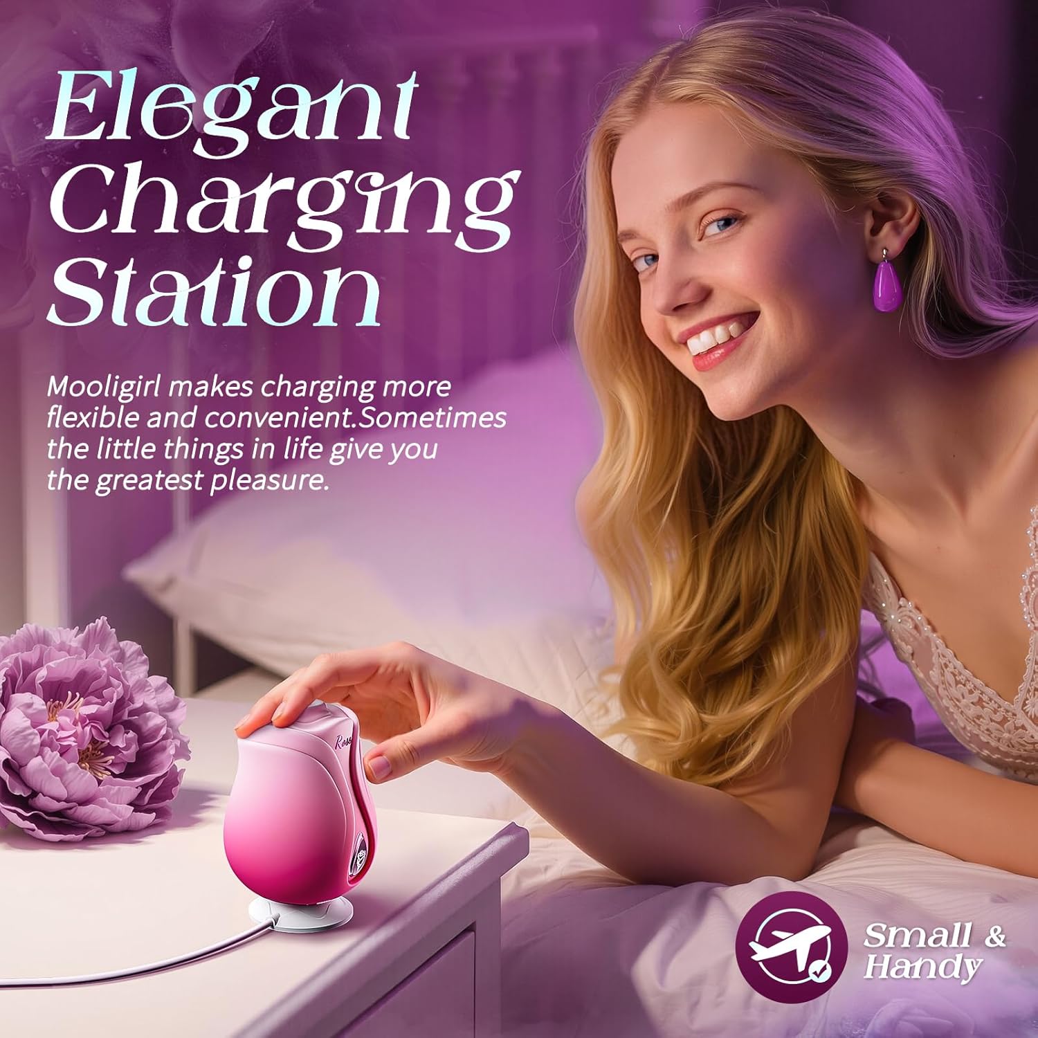 Rose Toy Nipple Clitoral Sucker Vibrators With APP Control