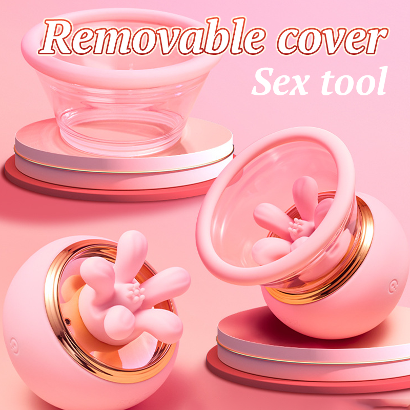 First Kiss 2 in 1 Kneading Nipple Clamps Breast Massager
