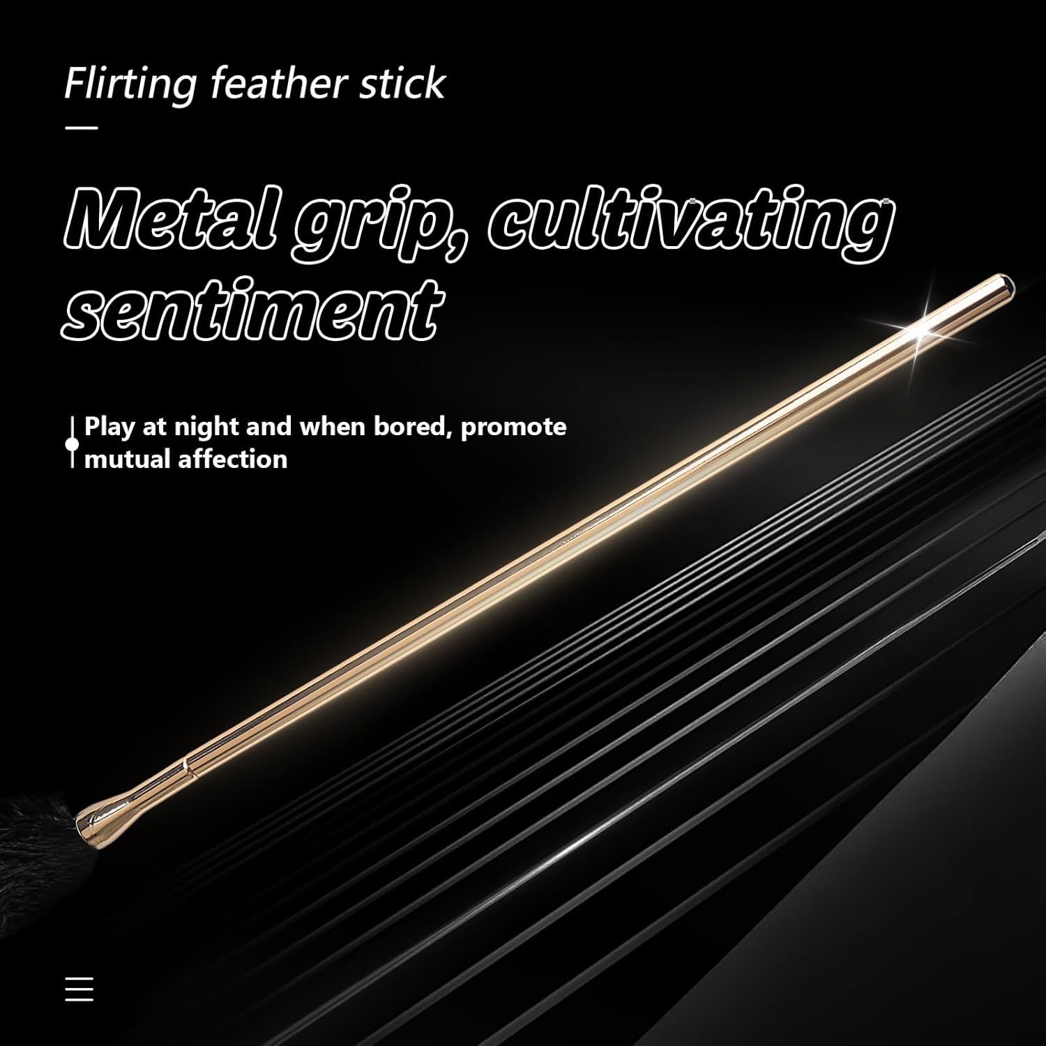 SM Feather Tickler with Metal Handle Role Play