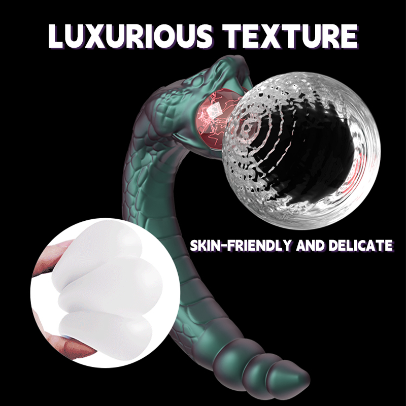 Blush Snake - shaped Vibrating G SPpot Vibrator