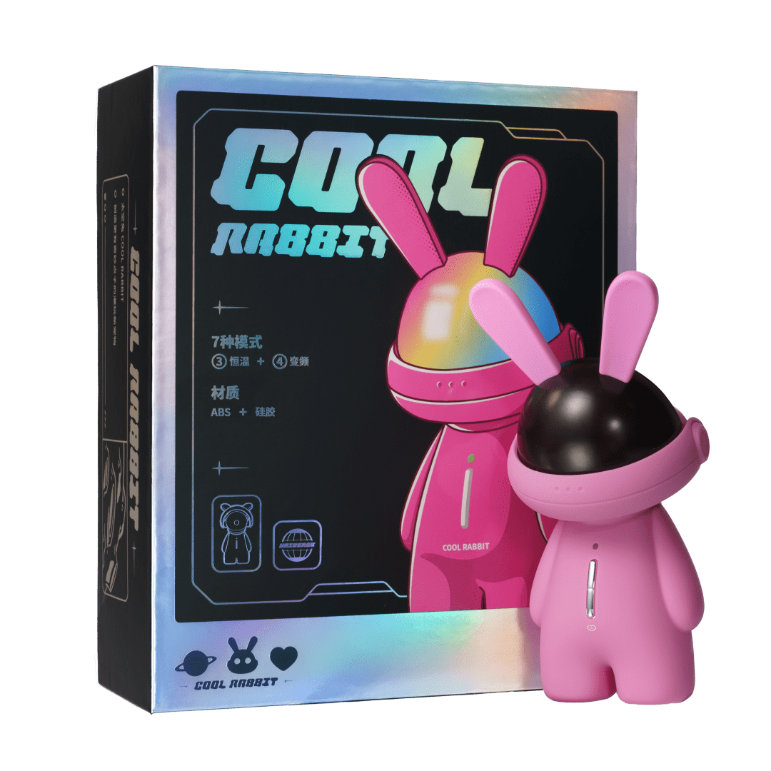 Fashion Ornaments Rabbit Clitoris Sucking Vibrator Set With Dust Cover