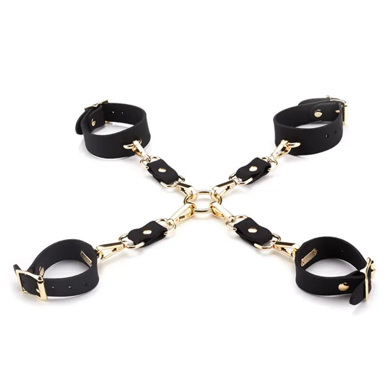 BDSM Silicone Cross Buckle Bondage Kit