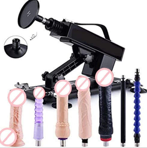 Automatic Sex Machine Sex Toys Love Machine Device Gun with 6 Attachments
