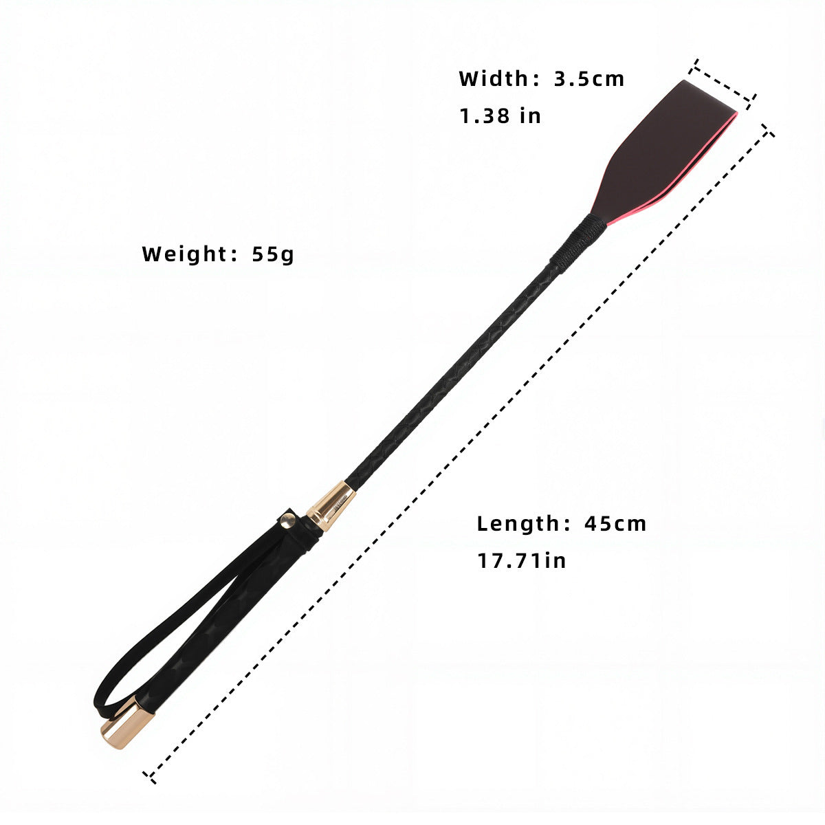 BDSM Temperature-Sensitive Color-Changing Butterfly Sex Whip Paddle