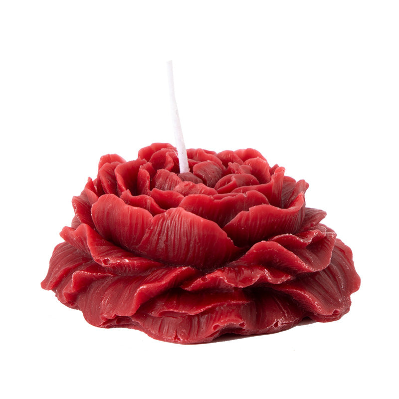 Peony Flower SM Low Temperature Candles For Date Night