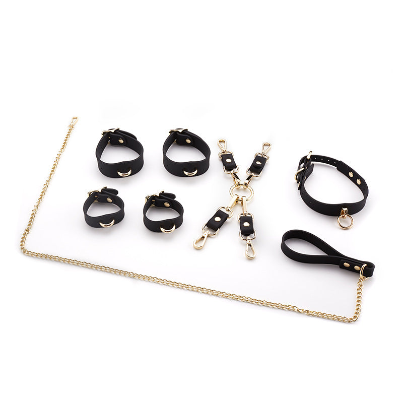 BDSM Silicone Cross Buckle Bondage Kit
