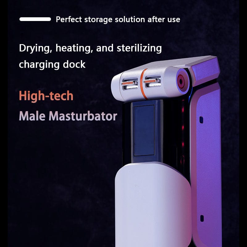 No8 8-Frequency Rotary Expansion and 5-Frequency Vibration Male Masturbator Powered by Easylive