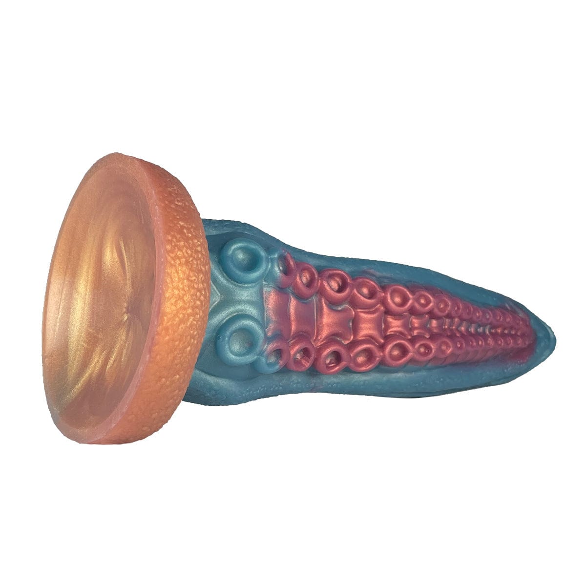 Ocean Blue Octopus Tentacle Silicone Anal Dilator Fantasy Dildo