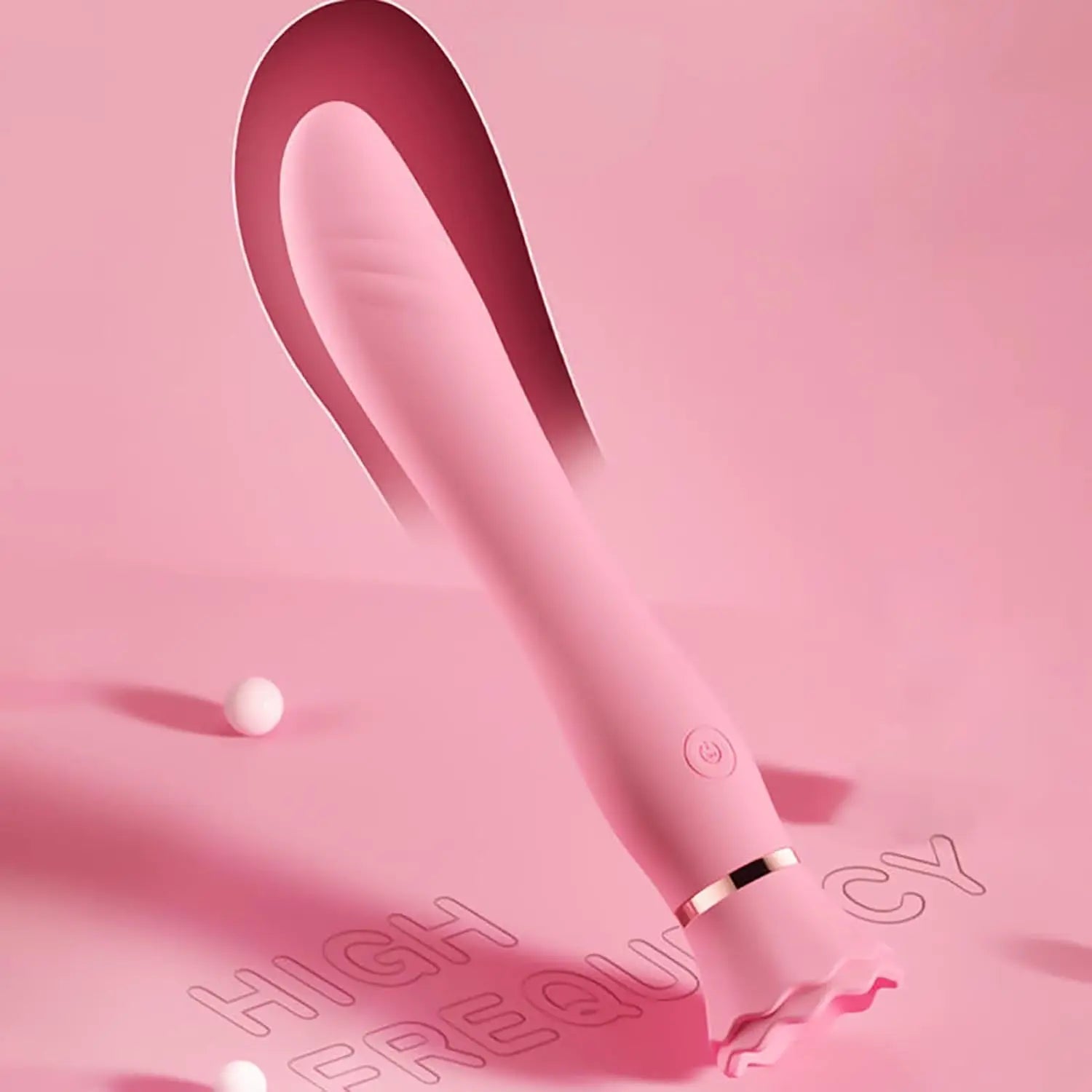 Galaku Ballet Heiz-G-Punkt-Dildo-Vibrator mit Saugnapf