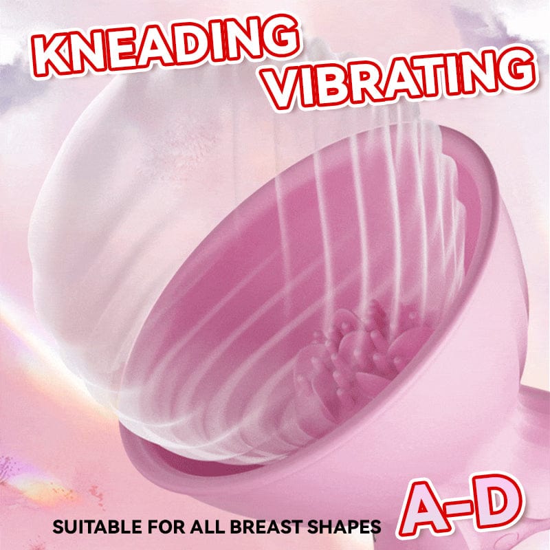 Vibrating Rotation Breast Massager Clitoral Stimulator Remote Control
