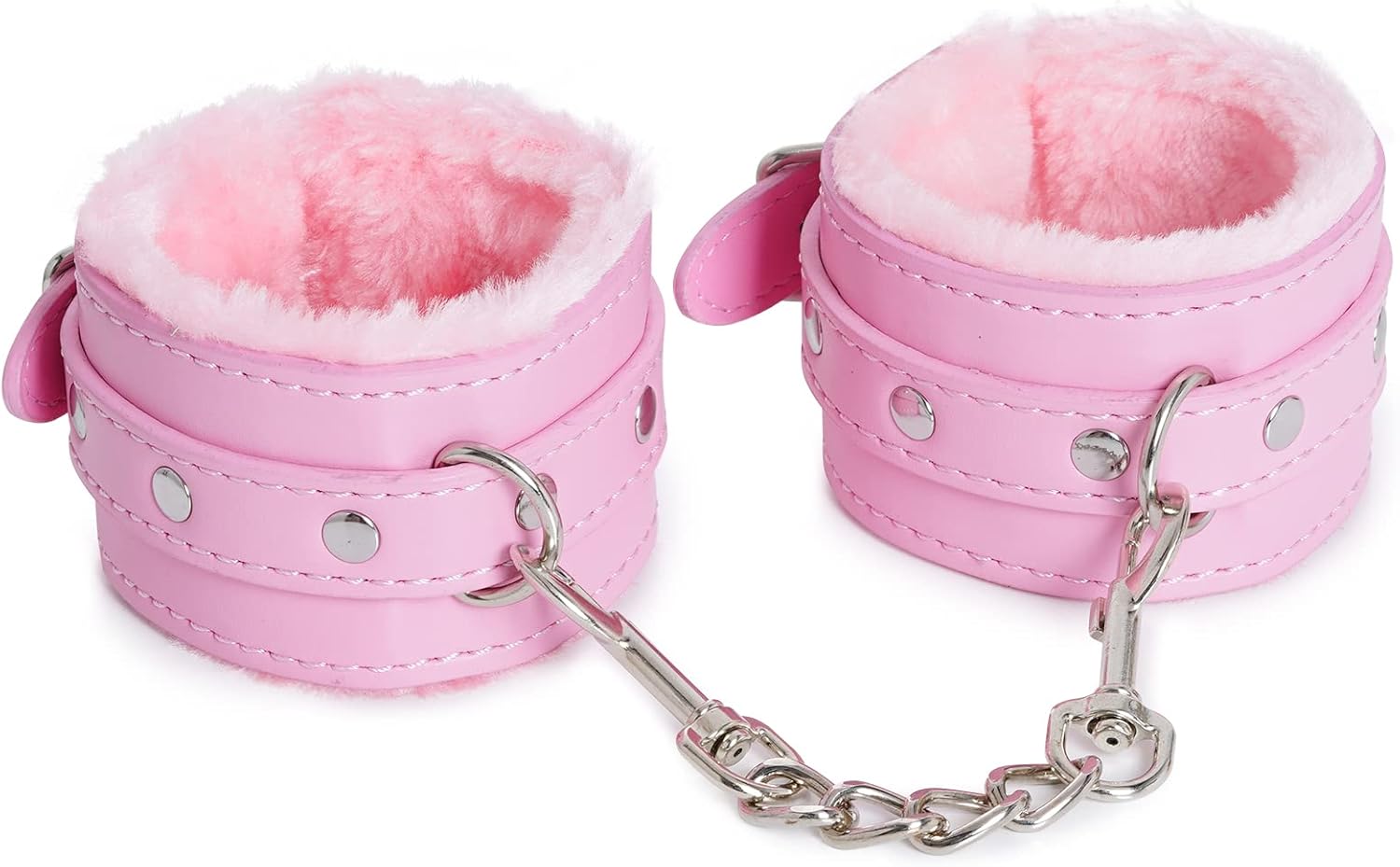 BDSM Adjustable Plush Handcuffs Ankle Bracelets Restraint Set Sex Toy