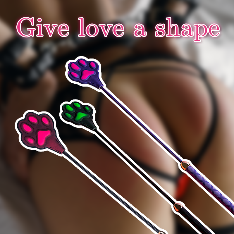 Temperature - Sensitive Color Changing Paw Spanking Paddle