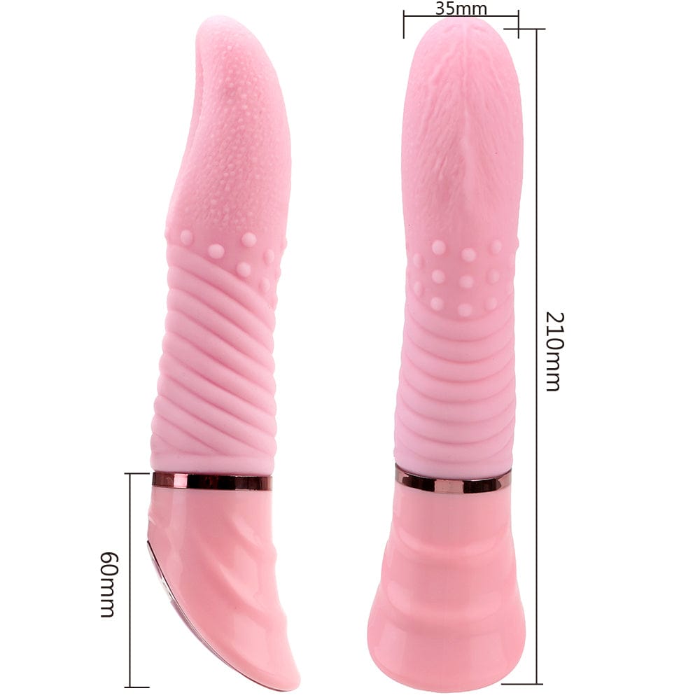 10 Speed Tongue Vibrator Female Masturbation G-spot Multifunction