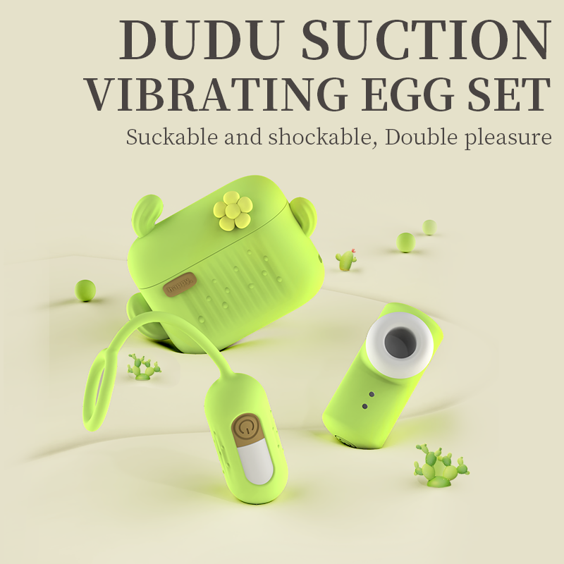 Bobo Suction Egg Clitoral Stimulation Vibrator Set