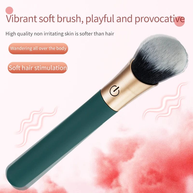 Brush Vibrator 2.1 for Women G-Spot Nipple Clitoral Makeup Stimulator
