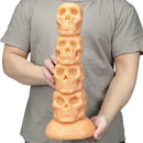 12.3 Inch Skull Giant Butt Plug Huge Dildo