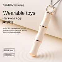 Bamboo Self Necklace Jumper Egg Female Vibrator