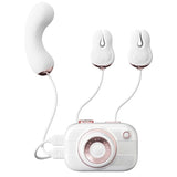 White(Breast Clamp + Vibrator+APP)