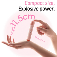 KISSTOY Honey Stick Dual-End Suction & Vibration Mini Wand