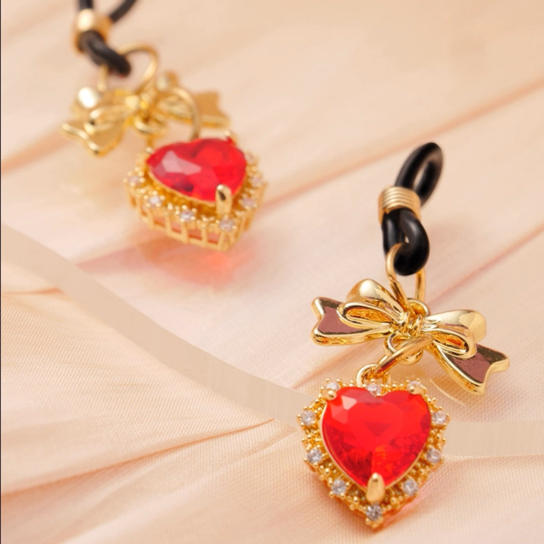 BDSM Heart - Shaped Nipple Clamps Bells