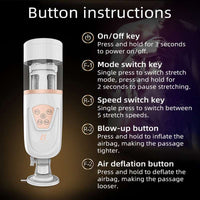 5-Speed Suction and Clamping Male Masturbator