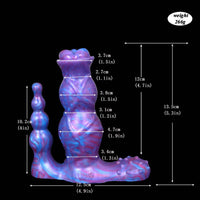 10 Frequency Vibration Simulation Wireless Remote Control Electric Dildo