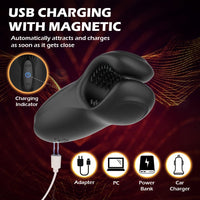 Vise trainer, penis trainer, vibrating male equipment, massage, numbing vibration