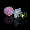 Aurora Ocean Wave Textured Crystal Silicone Anal Plug