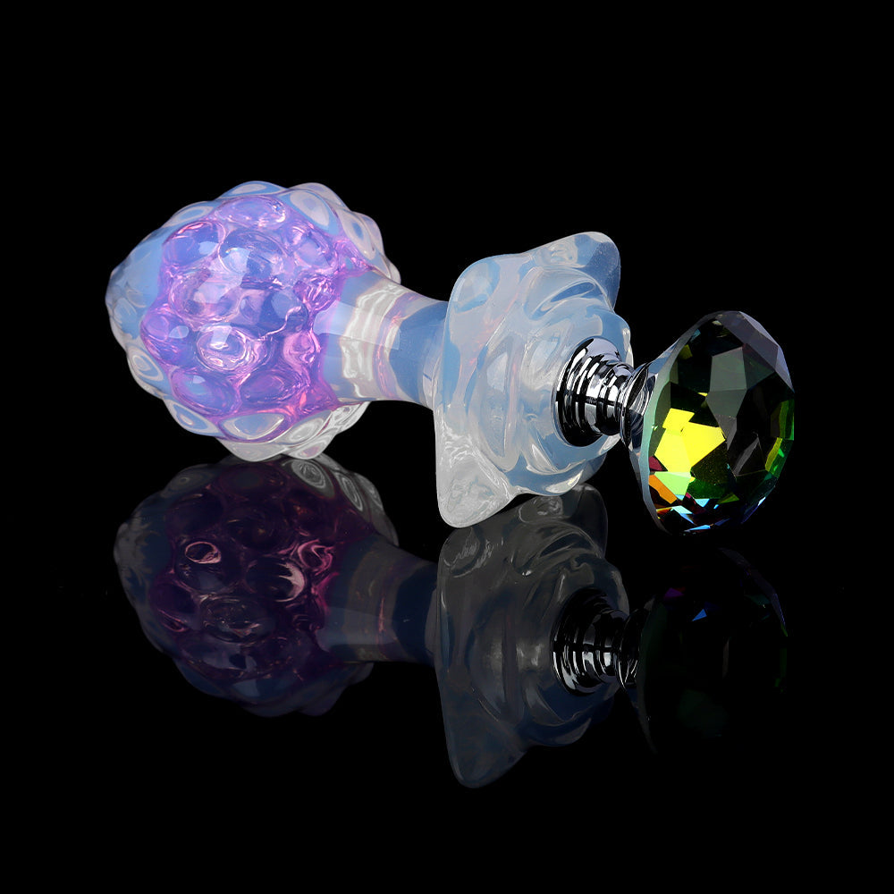 Aurora Crystal Anal Plugs - 6 Styles & Component Options