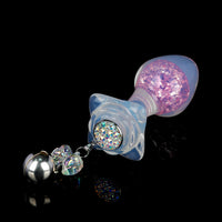 Aurora Crystal Anal Plugs - 6 Styles & Component Options