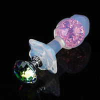 Aurora Crystal Anal Plugs - 6 Styles & Component Options