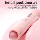 KISSTOY Honey Stick Dual-End Suction & Vibration Mini Wand