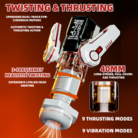 Breaking Dawn Mech Automatic Rotating Telescopic Heating Male Masturbator