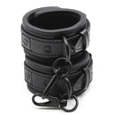 Upgraded BDSM PU Leather Handcuffs Adjustable Cuffs Sex Toy for Couples