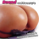 8.6LB BBW Fat Brown Sex Doll with Pussy Ass Male Stroker