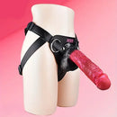 10.01in Silicone Soft Big Strap On Wearable Dildo For Women Lesbians