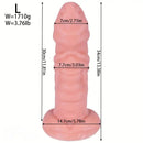 10.03in 11.41in 13.38in Monster Creature Fantasy Huge Realistic PVC Dildo