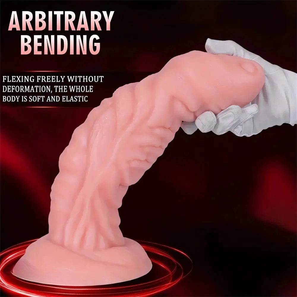 10.03in 11.41in 13.38in Monster Creature Fantasy Huge Realistic PVC Dildo