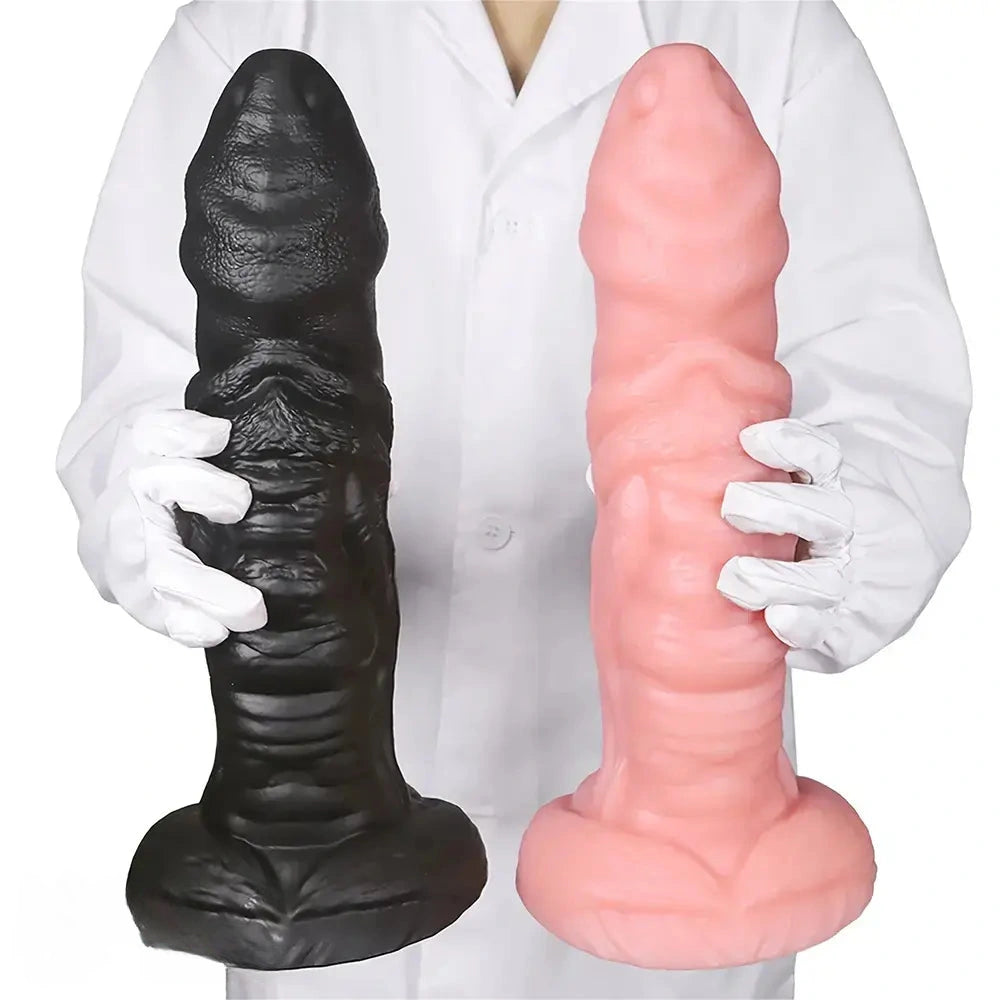 10.03in 11.41in 13.38in Monster Creature Fantasy Huge Realistic PVC Dildo