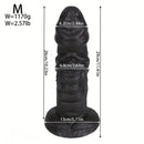 10.03in 11.41in 13.38in Monster Creature Fantasy Huge Realistic PVC Dildo