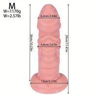 10.03in 11.41in 13.38in Monster Creature Fantasy Huge Realistic PVC Dildo